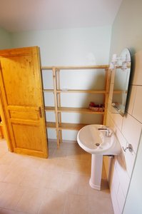 La salle de bains du gîte Mélèze